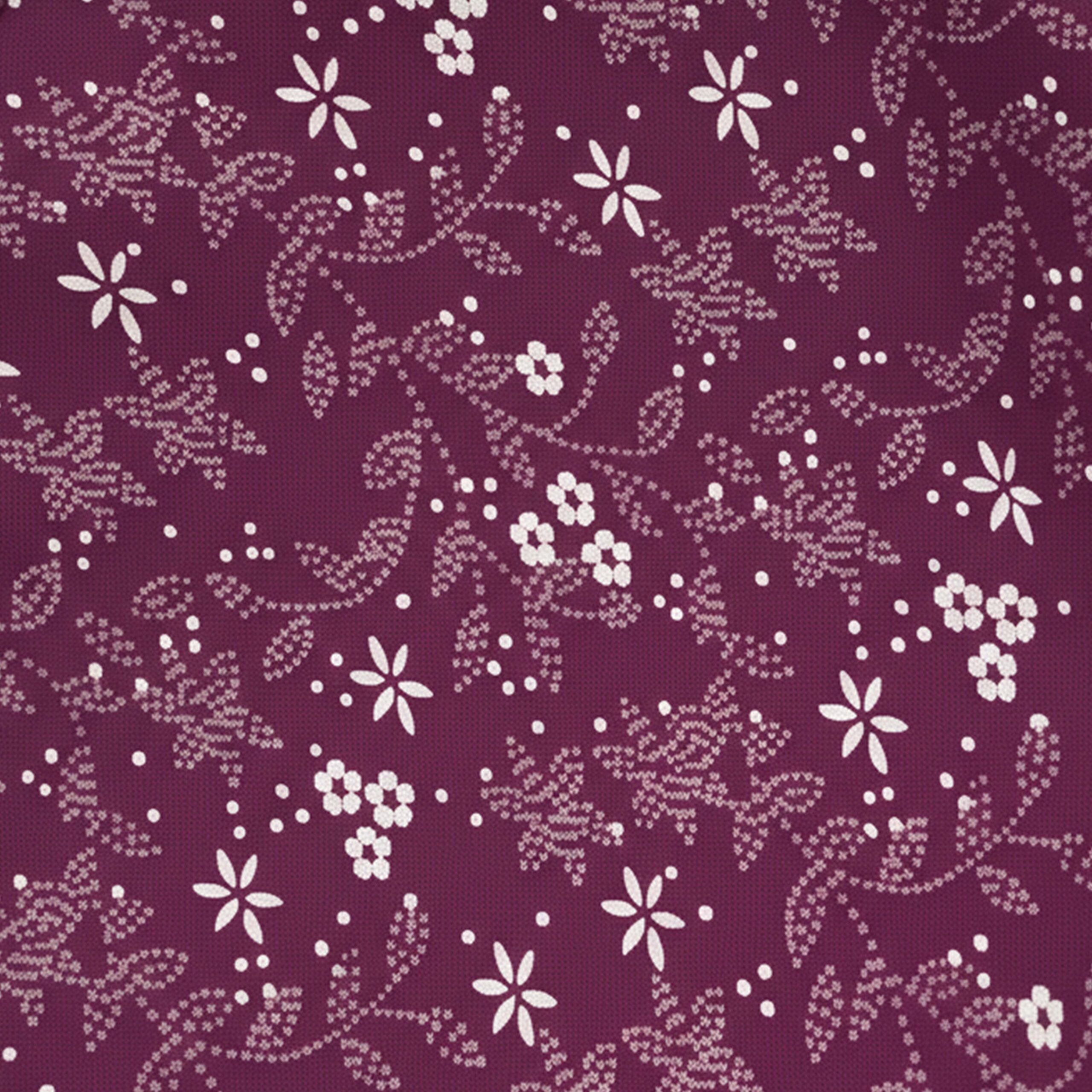 Floral Padded Bra Boysenberry
